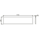 Світильник TREVOS SIRIS 4500/840 DALI MC M3hAt FRAME