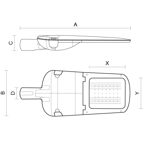 Світильник TREVOS EVELUX S 16/310/727 DALI EP
