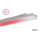 Світильник TREVOS INNOVA 1.4ft ABS 6400/840 RED 2x5P