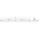 Світильник TREVOS FUTURA 2.4ft PC Al 8800/827-865 TW