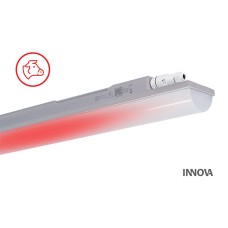 Світильник TREVOS INNOVA 1.5ft ABS 8000/840 RED 2x5P